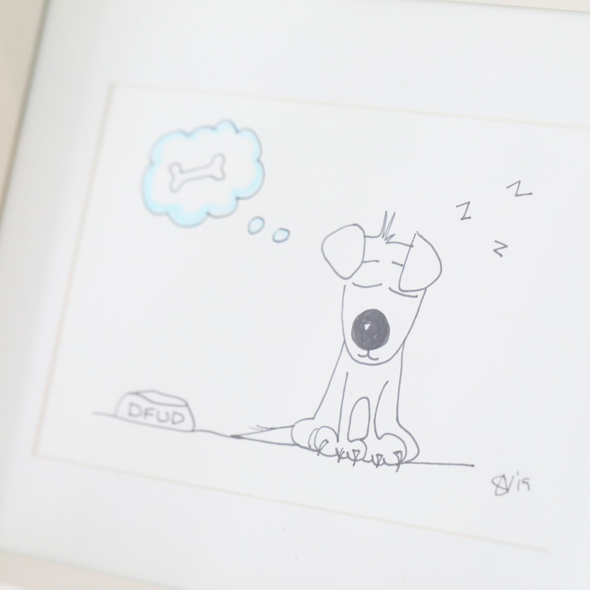 'Moondog' Childrens Bedside Story Artwork