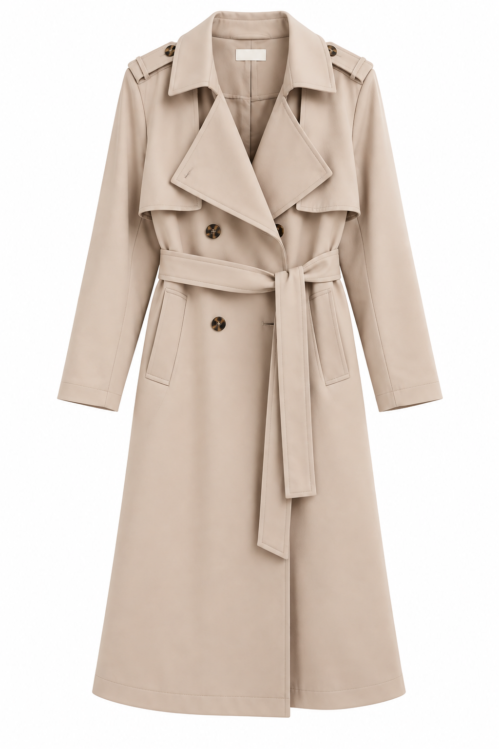 Witchery Beige Longline Trench Coat