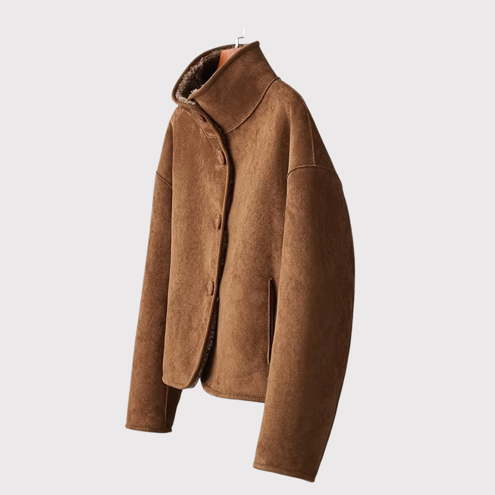 Faux Lamb Coat