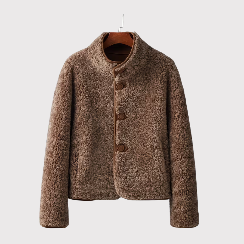 Faux Lamb Coat