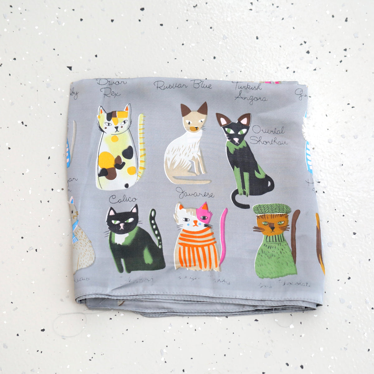 Cat Lady - Satin Scarfs