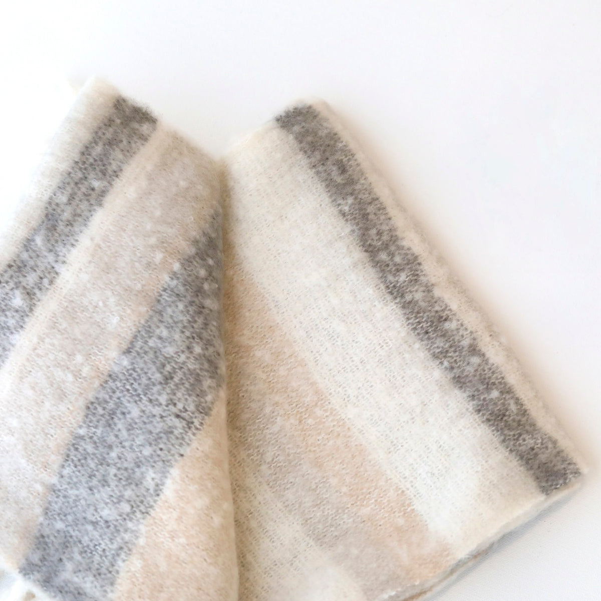 Cream & Stone Scarf