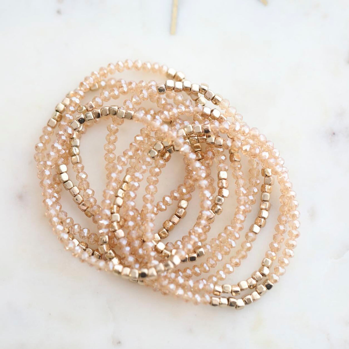 Crystal Bead Bracelets