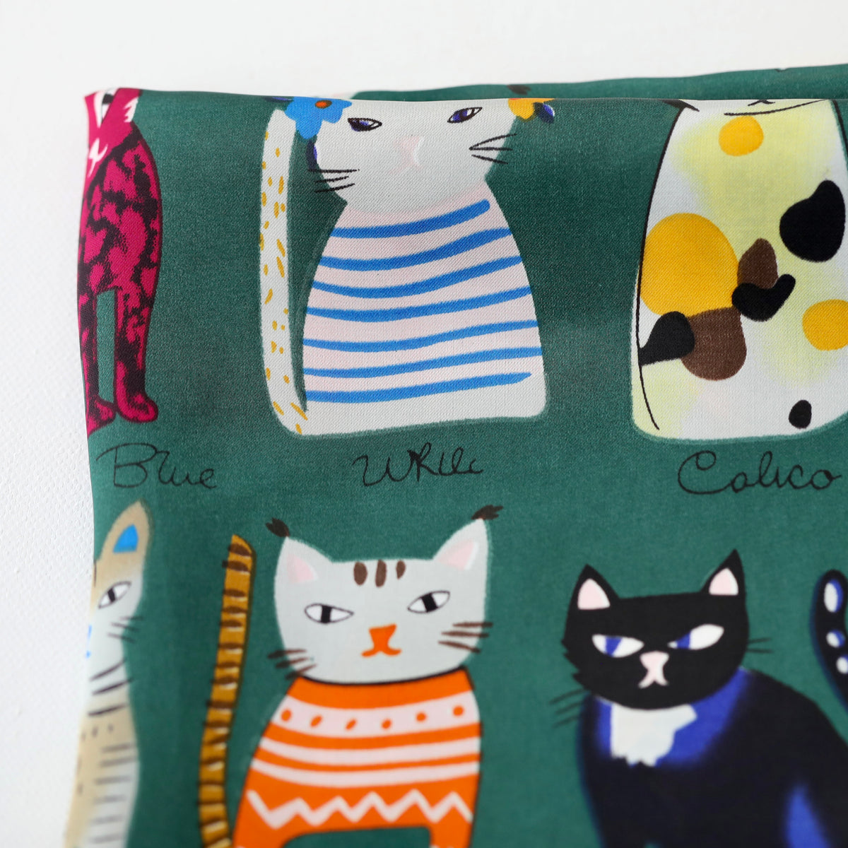 Cat Lady - Satin Scarfs