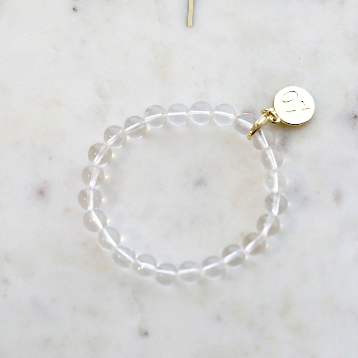 I AM INTUITIVE Clear Quartz Crystal Bracelet by Mrs V – Intuitive and Healing Jewellery