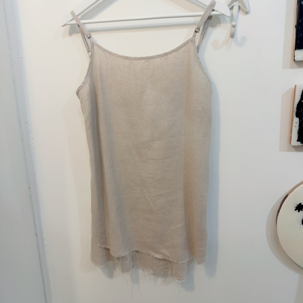 Amano by Lorena Laing Linen Camisole Top