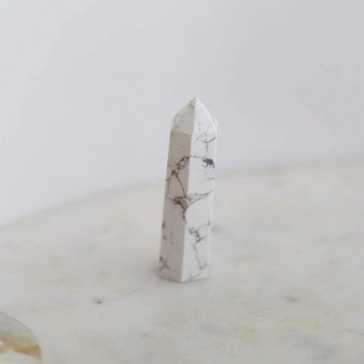 Itemized Selection of Howlite Crystal Towers by Mrs V